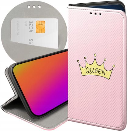 Hello Case Etui Z Klapką Do Motorola Moto G22 4G Księżniczka Queen Princess