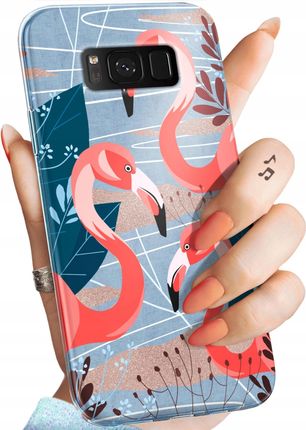 Hello Case Etui Do Samsung Galaxy S8 Flaming Flamingi Ptaki Obudowa Pokrowiec