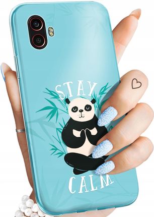 Hello Case Etui Do Samsung Galaxy Xcover 6 Pro Panda Bambus Pandy Obudowa