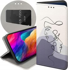 Hello Case Etui Z Klapką Do Iphone 14 Pro Max Continuous Line Art Kreska Linie