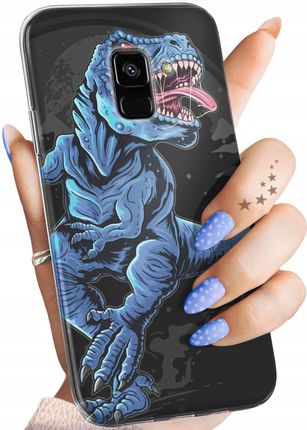 Hello Case Etui Do Samsung Galaxy A5 A8 2018 Dinozaury Reptilia Prehistoryczne