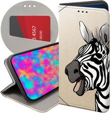 Hello Case Etui Z Klapką Do Iphone 11 Pro Max Zebra Zeberka Paski Futerał
