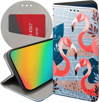 Hello Case Etui Z Klapką Do Xiaomi Redmi 9T Poco M3 Flaming Flamingi Ptaki