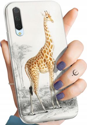Hello Case Etui Do Xiaomi Mi 9 Lite Żyrafa Śmieszne Sawanna Obudowa Pokrowiec