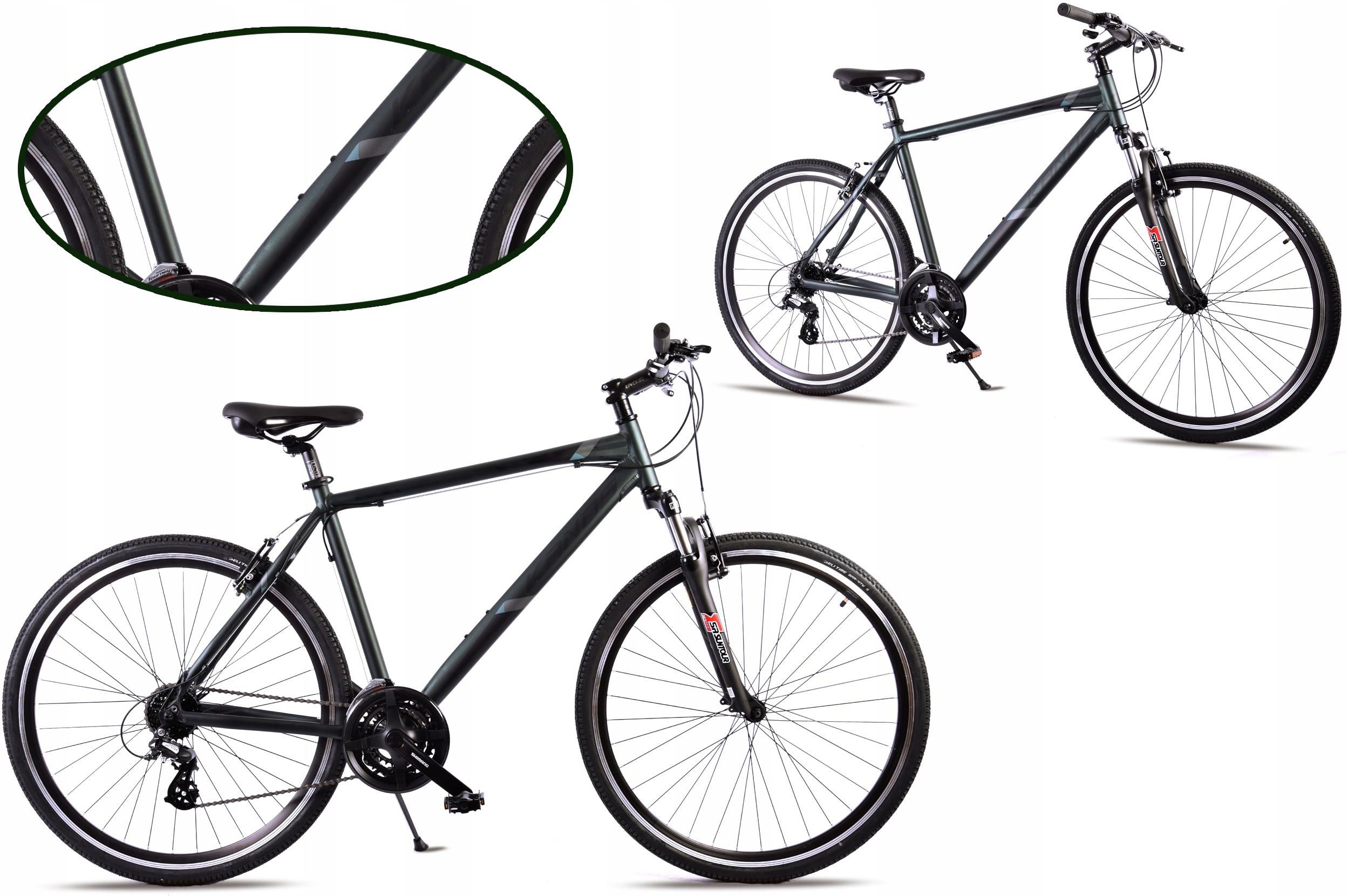 Kands Stv900 Ciemnoziel 28 2022 Rowery Damskie Ceny i opinie Ceneo.pl
