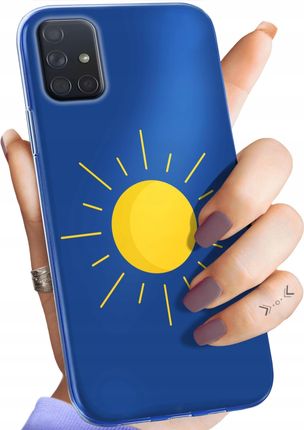 Hello Case Etui Do Samsung Galaxy A71 Słońce Planety Sun Obudowa Pokrowiec