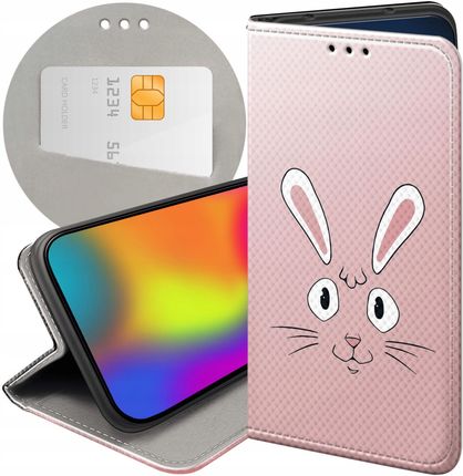 Hello Case Etui Z Klapką Do Xiaomi Redmi 8 Królik Zając Bunny Futerał Pokrowiec