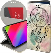 Hello Case Etui Z Klapką Do Google Pixel 7A Boho Łapacz Snów Pióra Futerał