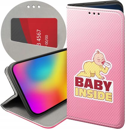 Hello Case Etui Z Klapką Do Samsung Galaxy S9 Ciążowe Pregnant Baby Shower