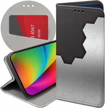 Hello Case Etui Z Klapką Do Xiaomi Mi A1 Szare Metallic Grey Futerał Pokrowiec
