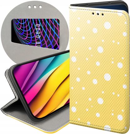Hello Case Etui Z Klapką Do Samsung Galaxy M52 5G Kropki Grochy Bokeh Dots