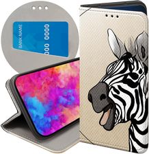 Hello Case Etui Z Klapką Do Iphone 12 Mini Zebra Zeberka Paski Futerał Pokrowiec