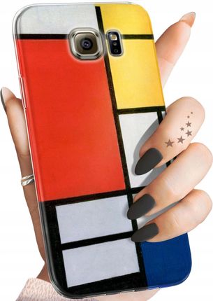 Hello Case Etui Do Samsung Galaxy S6 Piet Mondrain Abstrakcja Geometria Obudowa