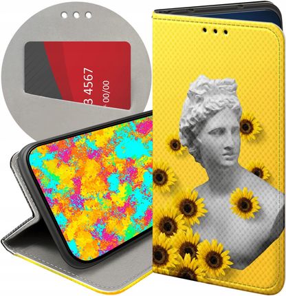 Hello Case Etui Z Klapką Do Sony Xperia L1 Żółte Słoneczne Yellow Futerał