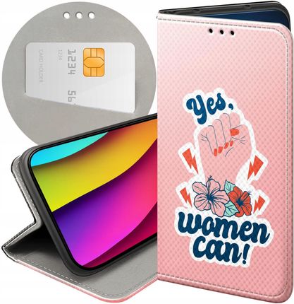 Hello Case Etui Z Klapką Do Iphone 6 6S Siła Kobiet Girl Power Feminizm