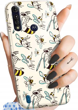 Hello Case Etui Do Motorola Moto G8 Power Lite Owady Motyle Pszczółki Obudowa