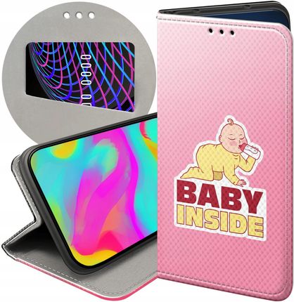 Hello Case Etui Z Klapką Do Xiaomi Redmi 9 Ciążowe Pregnant Baby Shower Futerał