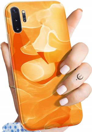 Hello Case Etui Do Samsung Galaxy Note 10 Plus Pomarańczowe Pomarańcze Orange