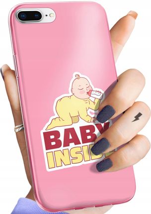Hello Case Etui Do Iphone 7 Plus 8 Ciążowe Pregnant Baby Shower Obudowa