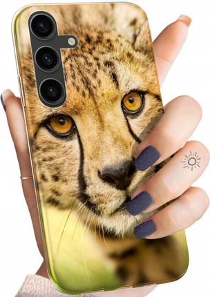 Hello Case Etui Do Samsung Galaxy S24 Plus Gepard Cętki Panterka Obudowa