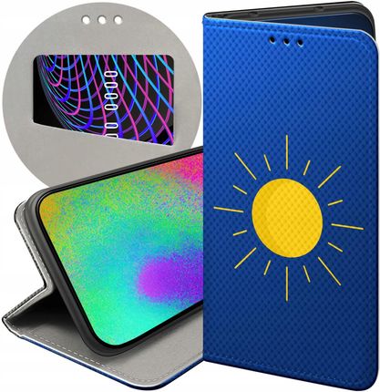 Hello Case Etui Z Klapką Do Samsung Galaxy M21 Słońce Planety Sun Futerał