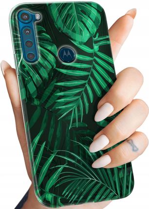 Hello Case Etui Do Motorola One Fusion Plus Liście Liściaste Natura Obudowa