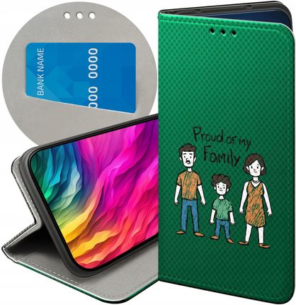 Hello Case Etui Z Klapką Do Motorola Moto G6 Play Rodzina Familia Dom Futerał