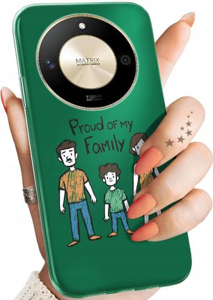 Hello Case Etui Do Huawei Honor X50 5G Rodzina Familia Dom Obudowa Pokrowiec