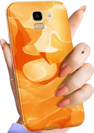 Hello Case Etui Do Samsung Galaxy J6 2018 Pomarańczowe Pomarańcze Orange Obudowa