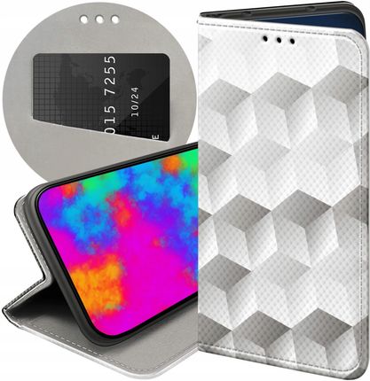 Hello Case Etui Z Klapką Do Samsung A51 3D Geometryczne Iluzja Futerał
