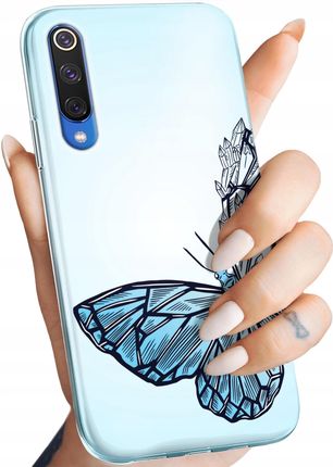 Hello Case Etui Do Xiaomi Mi 9 Motyle Butterfly Barwne Obudowa Pokrowiec
