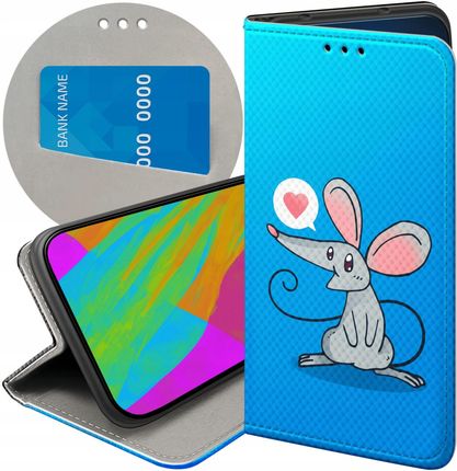 Hello Case Etui Z Klapką Do Motorola Moto G6 Play Myszka Mouse Mini Futerał