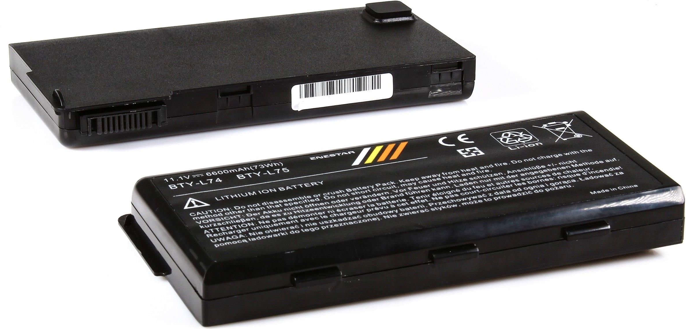 Batteria Vhbw Compatibile MSI CR610: 4400mAh, 11.1V, Li-Ion, Ricambio Per Laptop CR610-003HU E Simili - 2