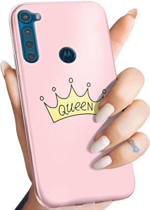 Hello Case Etui Do Motorola One Fusion Plus Księżniczka Queen Princess Obudowa