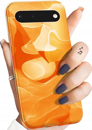 Hello Case Etui Do Google Pixel 6 Pro Pomarańczowe Pomarańcze Orange Obudowa