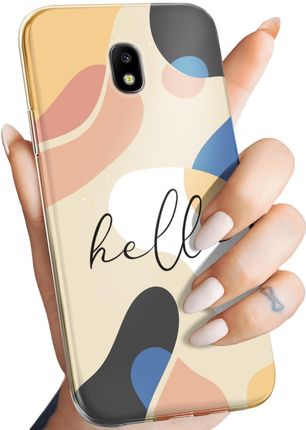 Hello Case Etui Do Samsung Galaxy J3 2017 Abstrakcja Kształty Obudowa