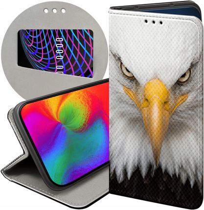 Hello Case Etui Z Klapką Do Samsung Galaxy M21 Orzeł Sokół Eagle Futerał