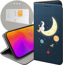 Hello Case Etui Z Klapką Do Google Pixel 8 Księżyc Gwiazdy Kosmos Planety
