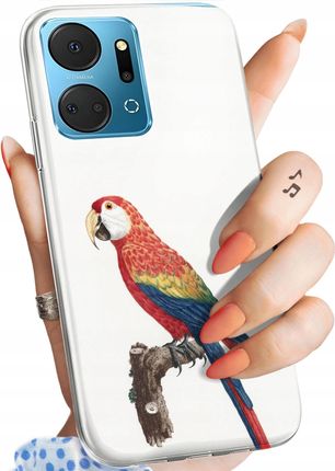 Hello Case Etui Do Huawei Honor X7A Ptaki Ptak Papuga Koliber Obudowa Pokrowiec