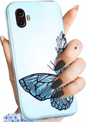 Hello Case Etui Do Samsung Galaxy Xcover 6 Pro Motyle Butterfly Barwne Obudowa
