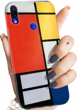 Hello Case Etui Do Xiaomi Redmi Note 7 Pro Piet Mondrain Abstrakcja Obudowa