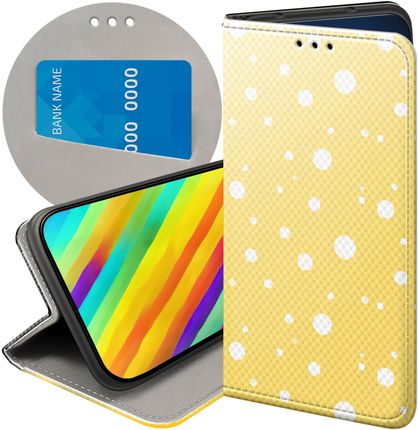 Hello Case Etui Z Klapką Do Samsung Galaxy S7 Edge Kropki Grochy Bokeh Dots