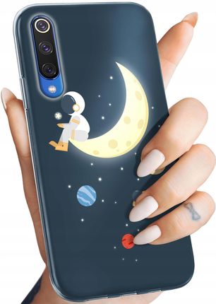 Hello Case Etui Do Xiaomi Mi 9 Księżyc Gwiazdy Kosmos Planety Obudowa Pokrowiec