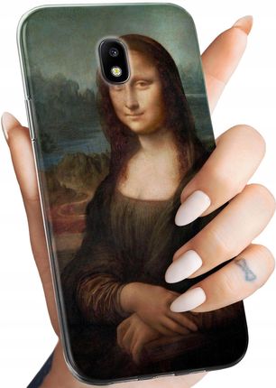 Hello Case Etui Do Samsung Galaxy J3 2017 Leonardo Da Vinci Mona Łasiczka