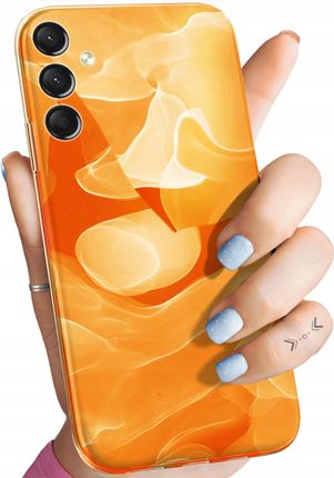 Hello Case Etui Do Samsung Galaxy A24 4G Pomarańczowe Pomarańcze Orange Obudowa
