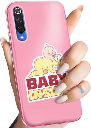 Hello Case Etui Do Xiaomi Mi 9 Ciążowe Pregnant Baby Shower Obudowa Pokrowiec