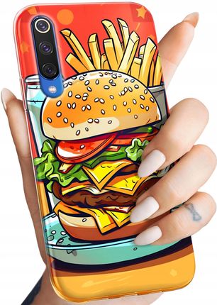Hello Case Etui Do Xiaomi Mi 9 Hamburger Burgery Fast Food Jedzenie Obudowa