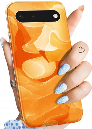Hello Case Etui Do Google Pixel 6 Pomarańczowe Pomarańcze Orange Obudowa