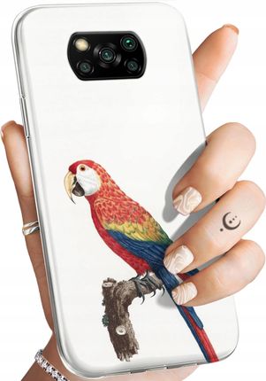 Hello Case Etui Do Xiaomi Poco X3 Nfc Ptaki Ptak Papuga Koliber Obudowa