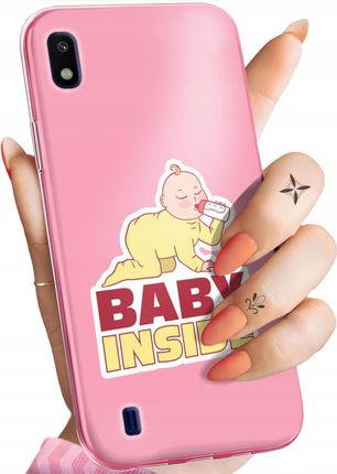 Hello Case Etui Do Samsung Galaxy A10 Ciążowe Pregnant Baby Shower Obudowa